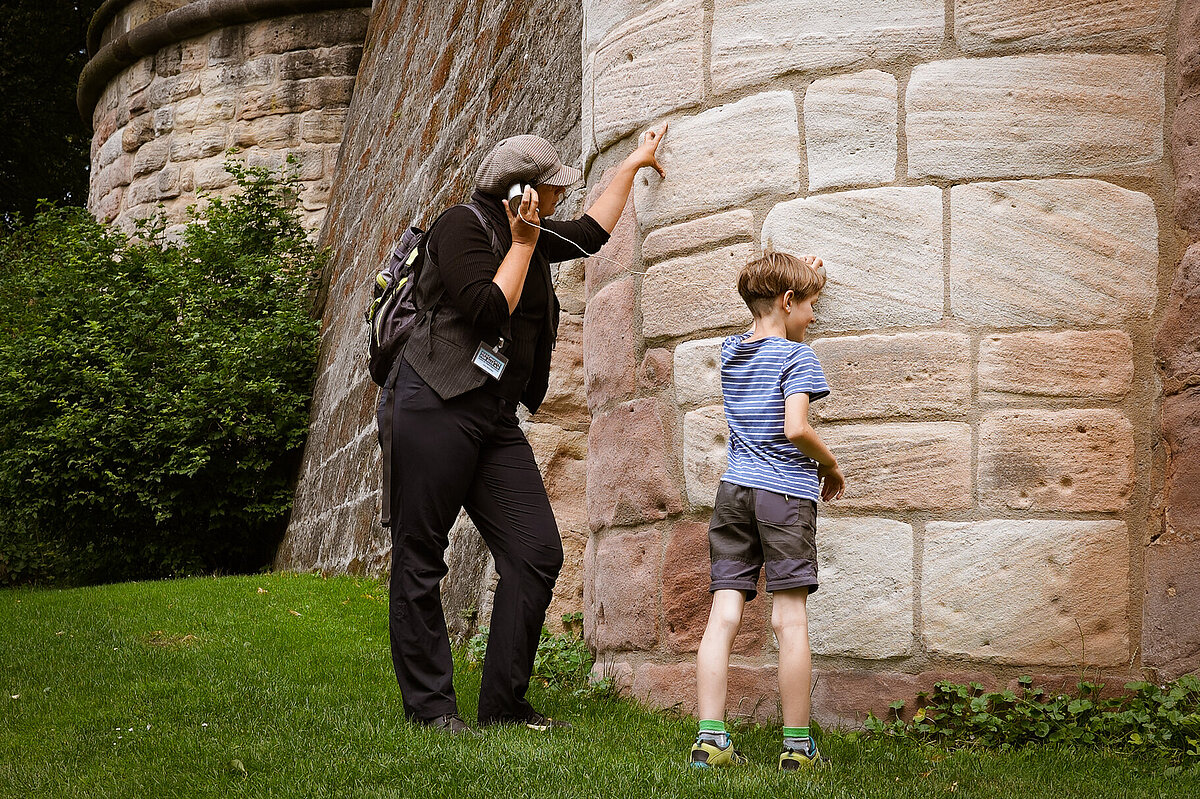 Kinderrundgang, Nürnberger Stadtmauer, Stadtführung für Kinder