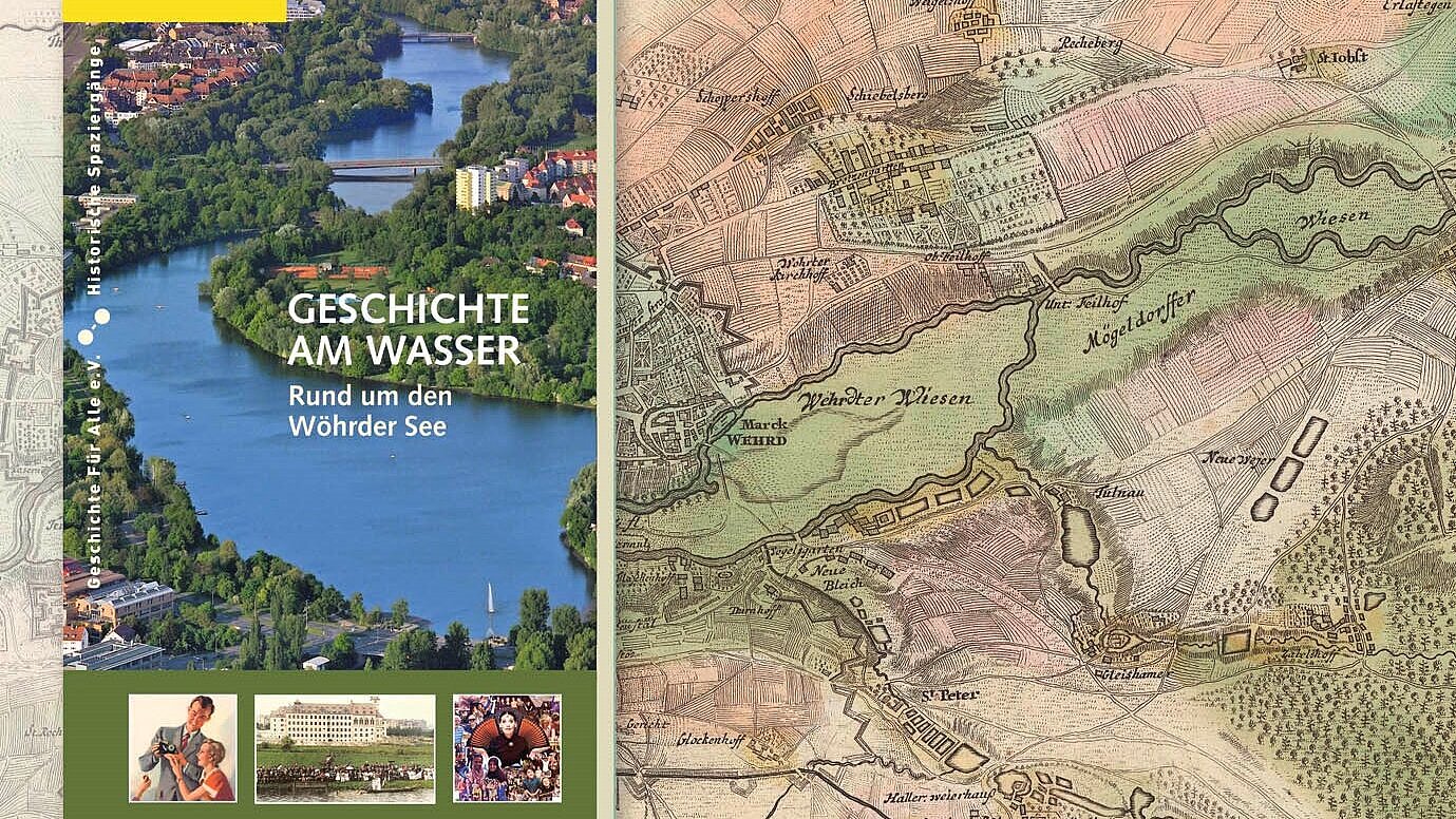 Historischer Spaziergang, Geschichte am Wasser, Wiesengrund Nürnberg, Pegnitz, Wöhrder See