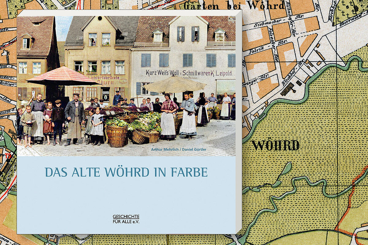 Cover der Publikation 'Das alte Wöhrd in Farbe' von 2024